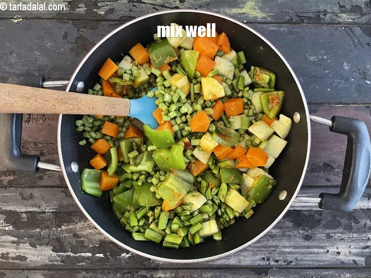 Step 27 – Mix well.