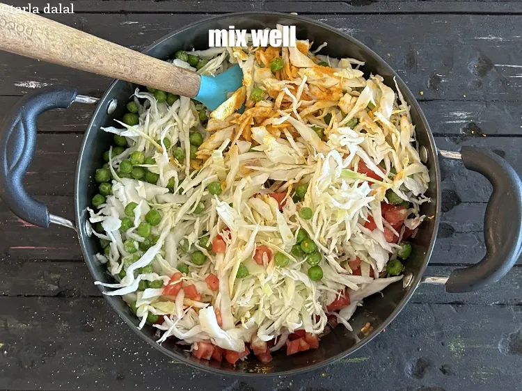 स्टेप 17 – अच्छी तरह से मलाएं।