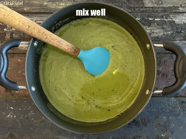 Step 19 – Mix well.