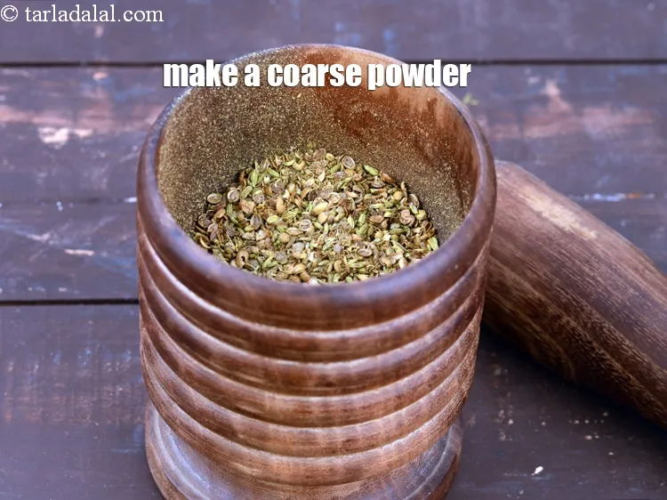 Step 18 – Make a coarse powder.&nbsp;