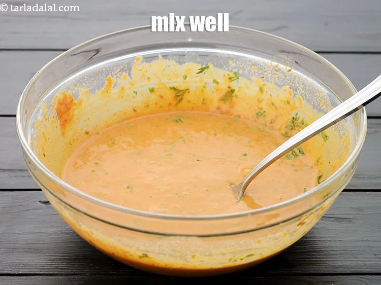 Step 20 – Mix well. Keep aside.