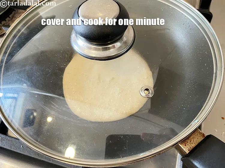 Step 22 – Cover and cook for one minute&nbsp;