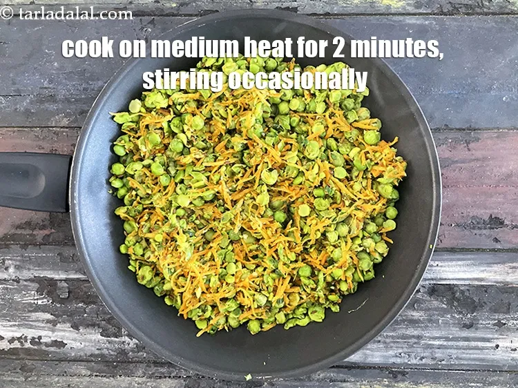 Step 19 – Cook on a medium flame for 2 minutes, while stirring occasionally.