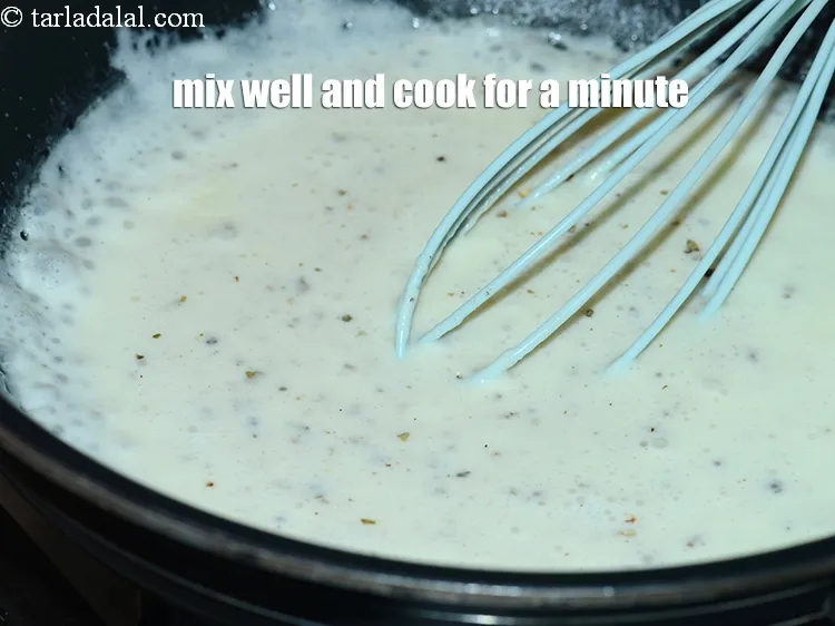 Step 19 – Mix well and cook on a medium flame for a minute. Keep aside.