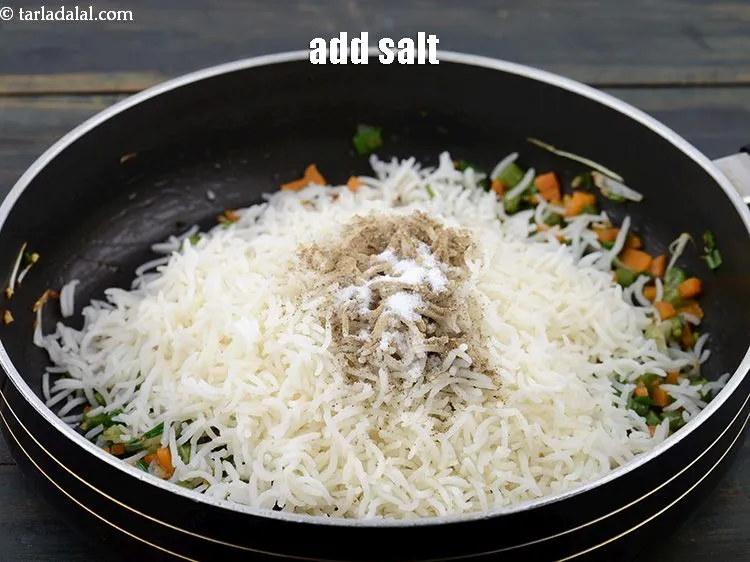 Step 27 – Add the salt.