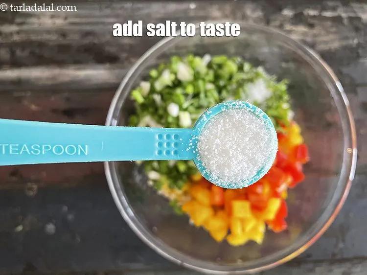 Step 22 – Add salt to taste. We added xx tsp salt.