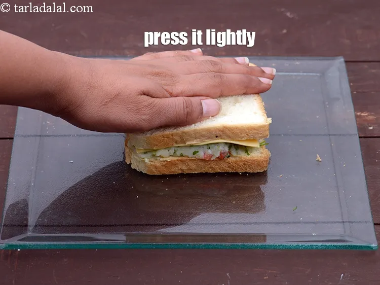 Step 17 – Press it lightly.&nbsp;
