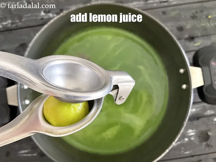 Step 20 – Add&nbsp;<meta charset="UTF-8" />1 tsp&nbsp;<a href="glossary-lemon-juice-numbi-ka-ras-nimbu-ka-juice-471i">lemon juice</a>.