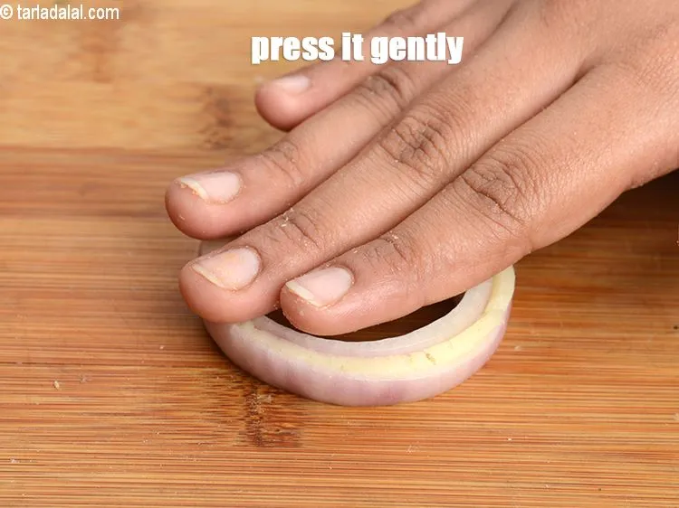 Step 18 – Press it gently. The ring should not be loose.