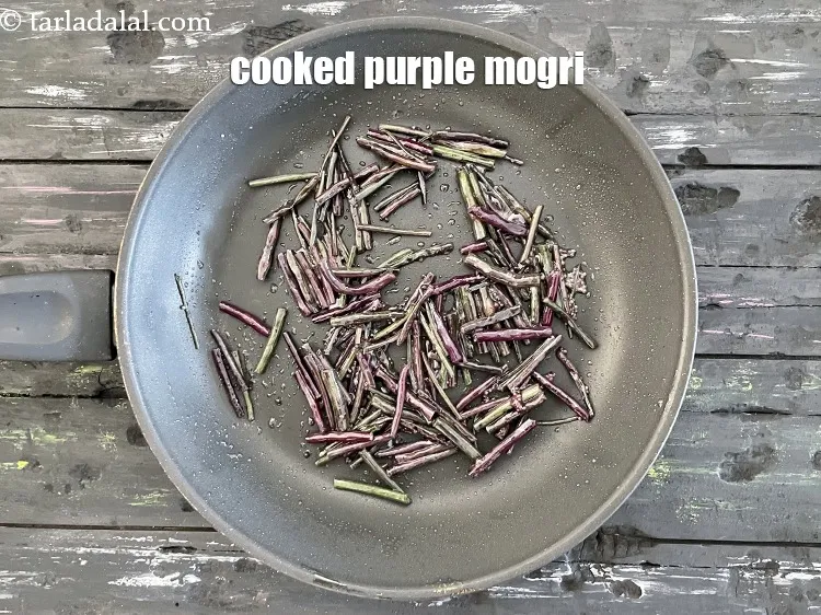 Step 17 – Mogri after cooking.