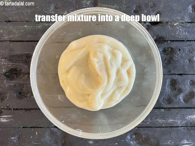 Step 19 – <meta charset="UTF-8" />Transfer the mixture into a deep bowl.