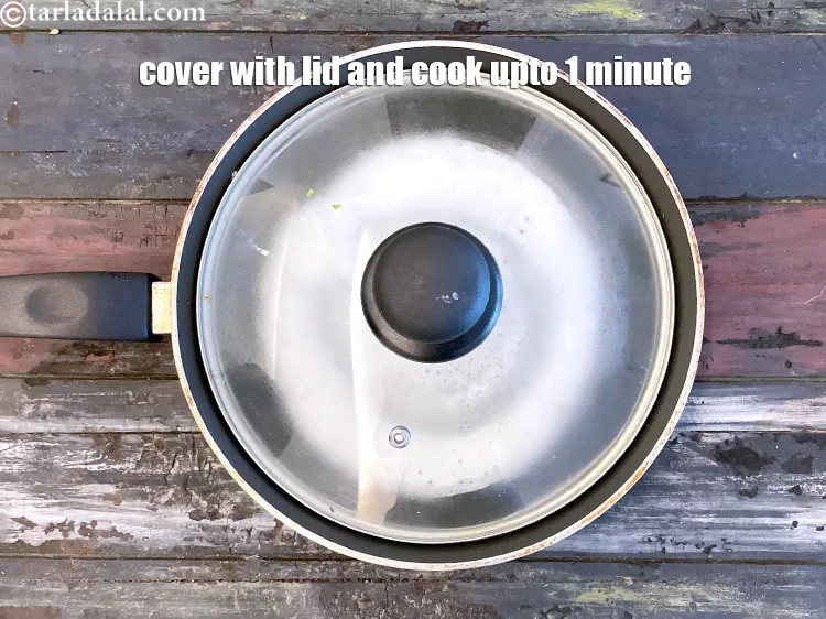 Step 46 – <meta charset="UTF-8" />Cover with a lid on medium flame and cook for 1 minute. If …