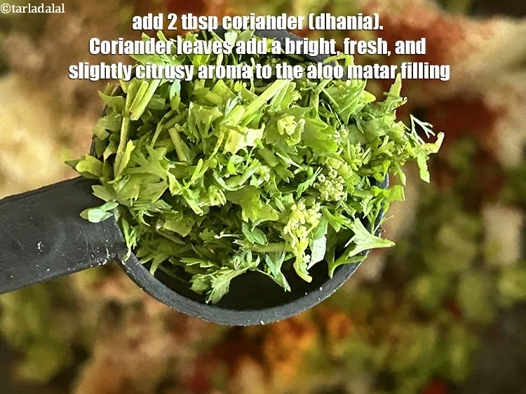 Step 17 – Add&nbsp;<meta charset="UTF-8" />2 tbsp&nbsp;<a href="glossary-coriander-dhania-kothmir-369i">coriander (dhania)</a>.&nbsp;Coriander leaves add a bright, fresh, and slightly citrusy aroma …