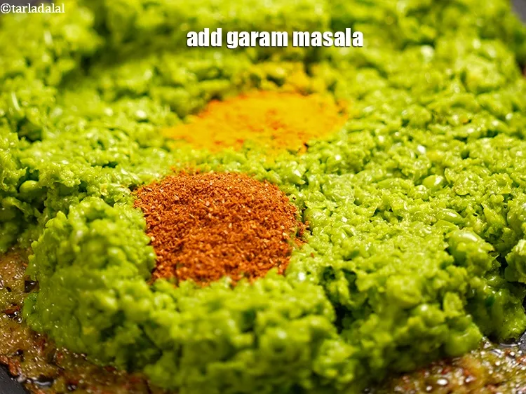 Step 18 – Add 1 tsp <a href="https://www.tarladalal.com/glossary-garam-masala-296i">garam masala</a>.&nbsp;