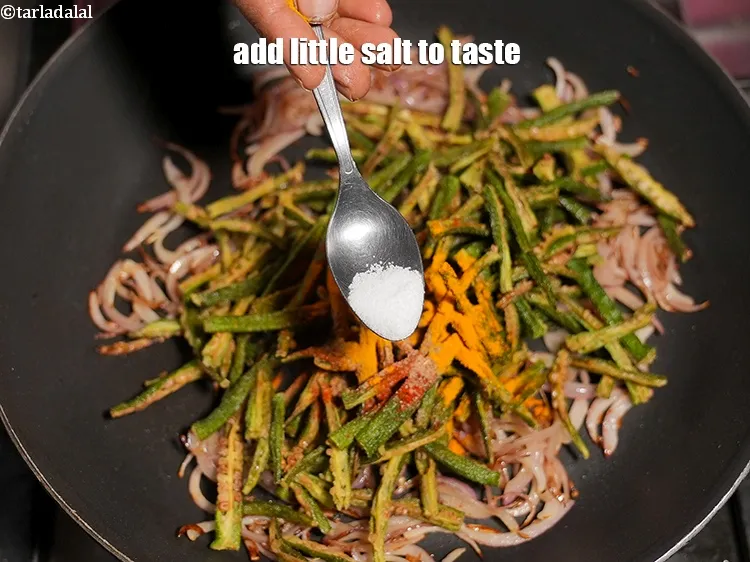 Step 18 – Add little salt to taste.