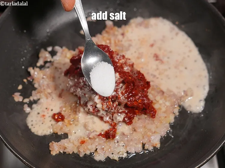 Step 18 – Add salt to taste.