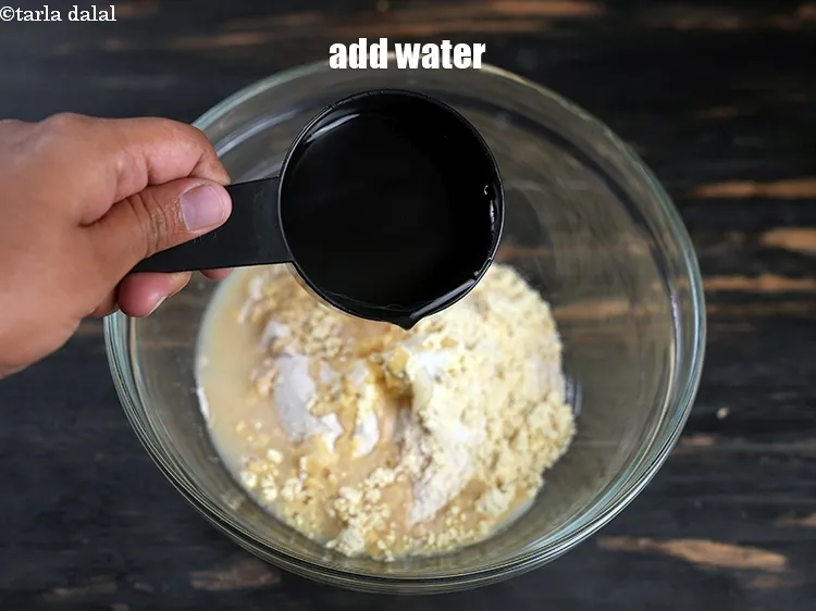 Step 18 – Add&nbsp;&frac12; cup water.