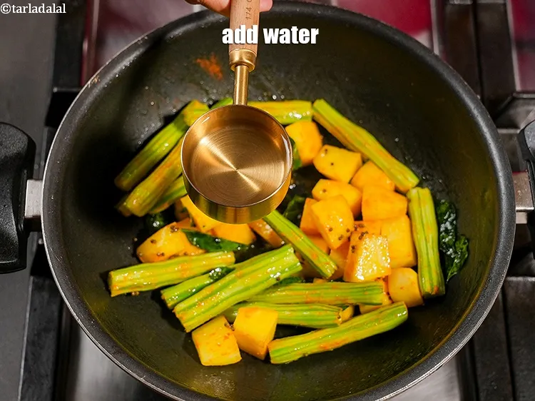 Step 18 – Add 1 cup water.