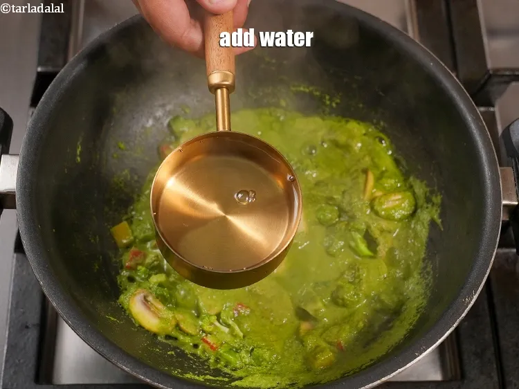 Step 18 – Add 1&frac12; cups of water.