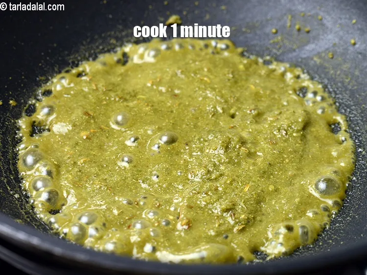 Step 17 – Cook on a medium flame 1 minute, while stirring occasionally.&nbsp;