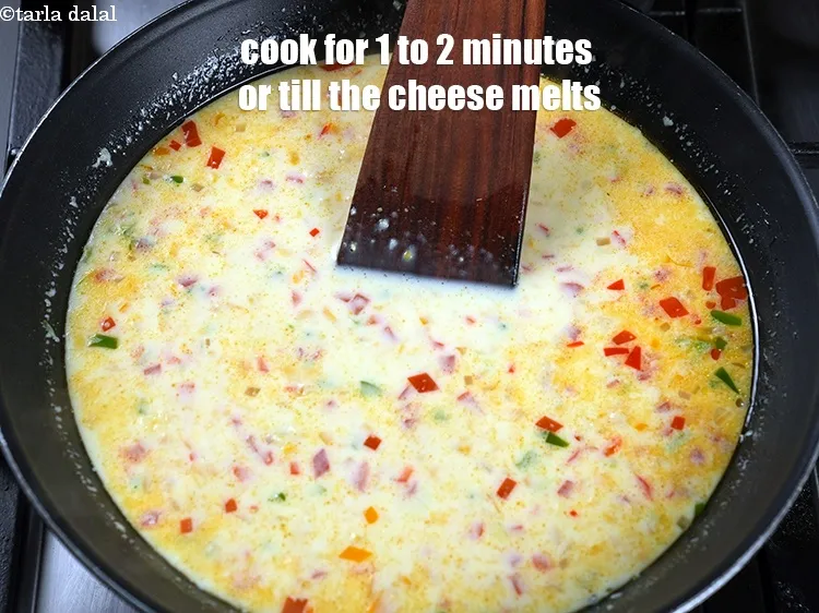 Step 18 – Mix well and cook on a medium flame for 1 to 2 minutes or till …