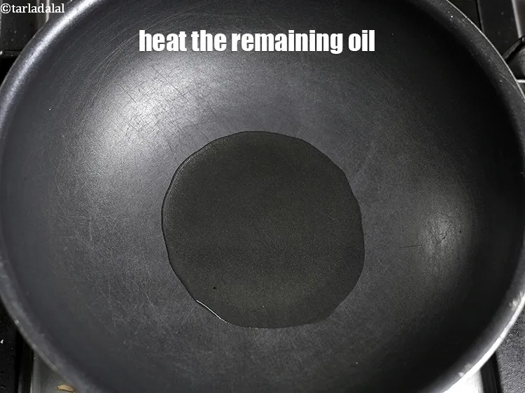 Step 18 – Heat the remaining 2 tbsp oil.