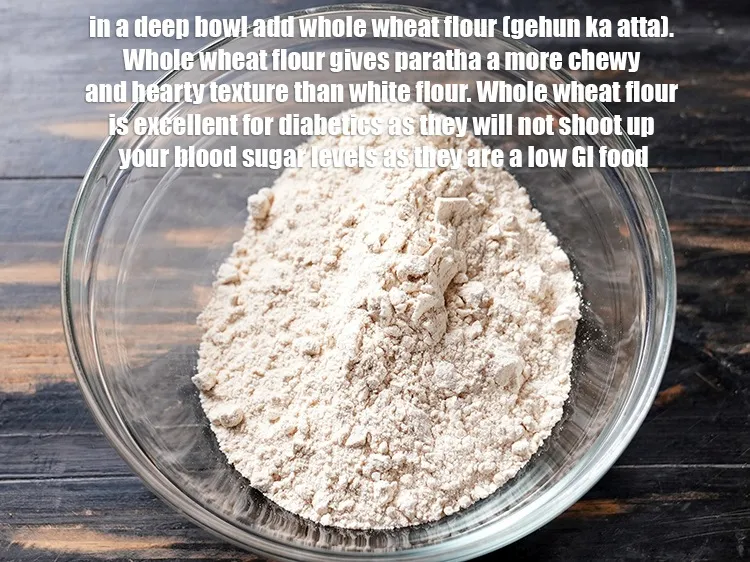 Step 36 – In a deep bowl, add <!--%3Cmeta%20charset%3D%22UTF-8%22%20%2F%3E-->1 cup&nbsp;<a href="glossary-whole-wheat-flour-gehun-ka-atta-gehun-ka-aata-429i">whole wheat flour (gehun ka atta)</a>.&nbsp;Whole wheat flour …