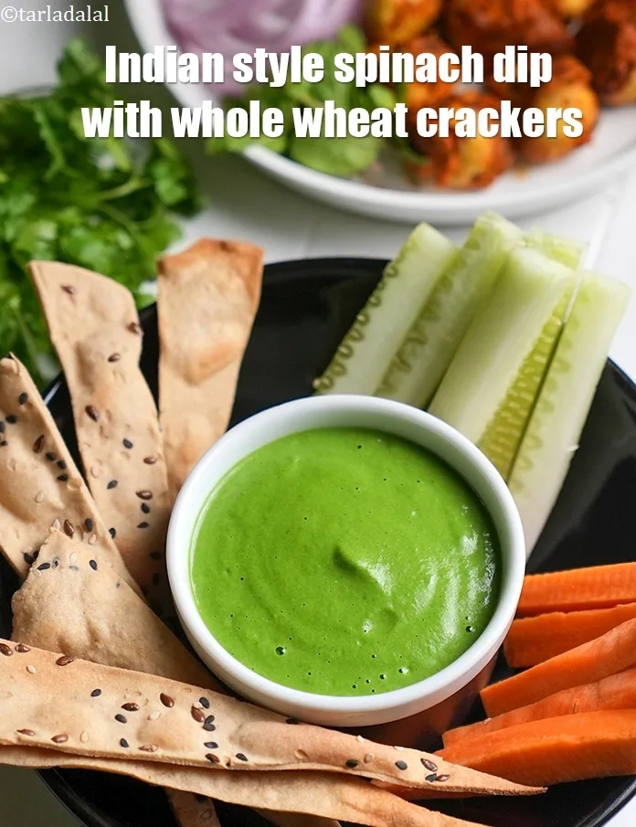 Step 18 – Serve <strong>spinach dip</strong> hot with crackers.