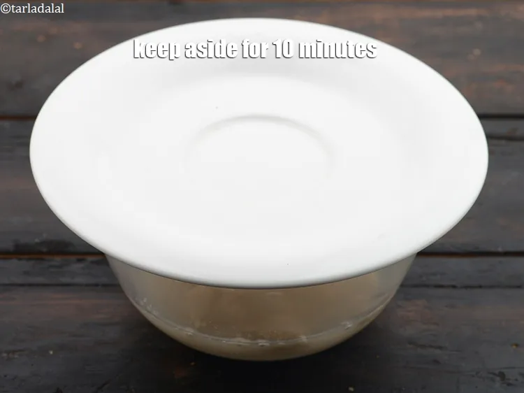 Step 18 – Keep aside for 10 minutes.