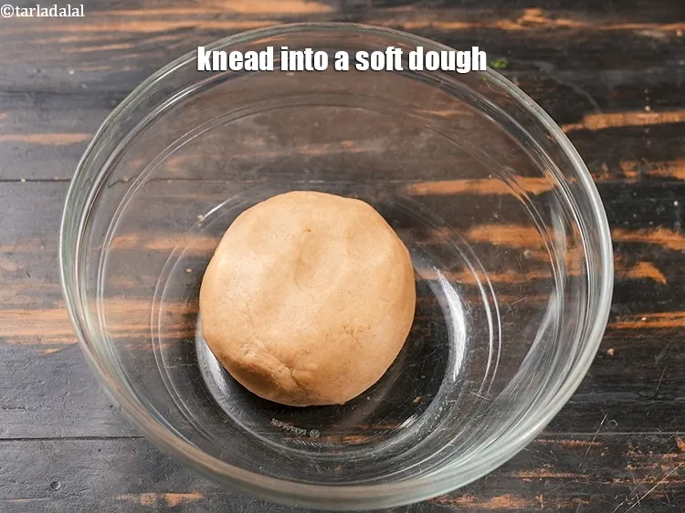 Step 18 – Knead into a soft dough.