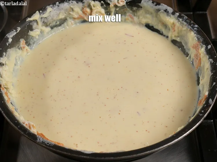 Step 18 – Mix well.