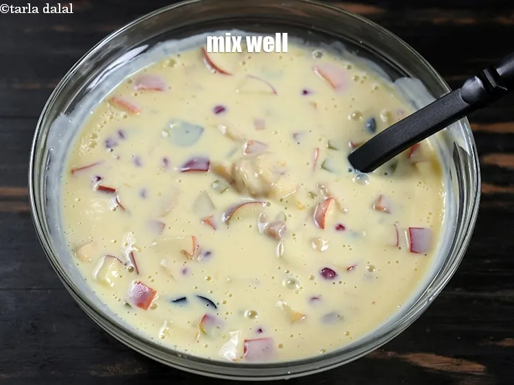 Step 18 – Mix well.