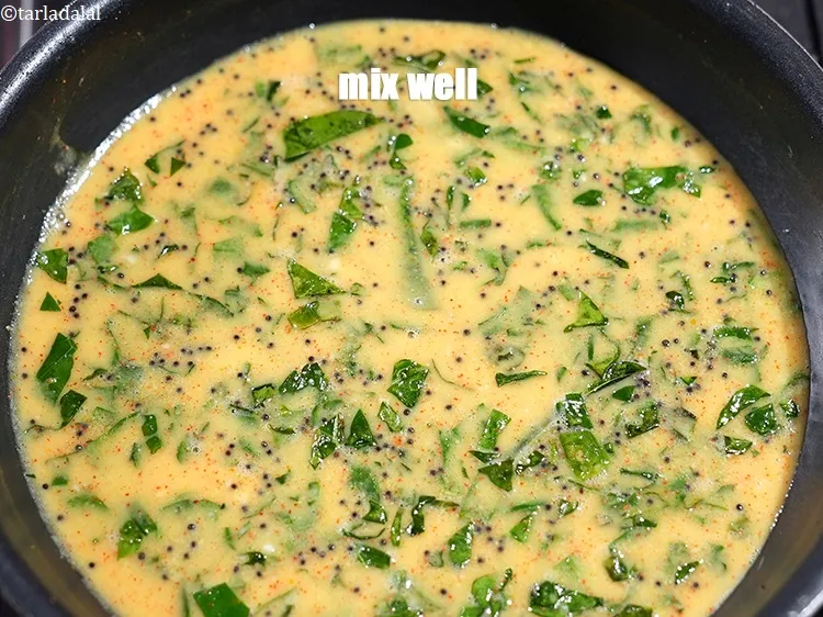 Step 18 – Mix well.