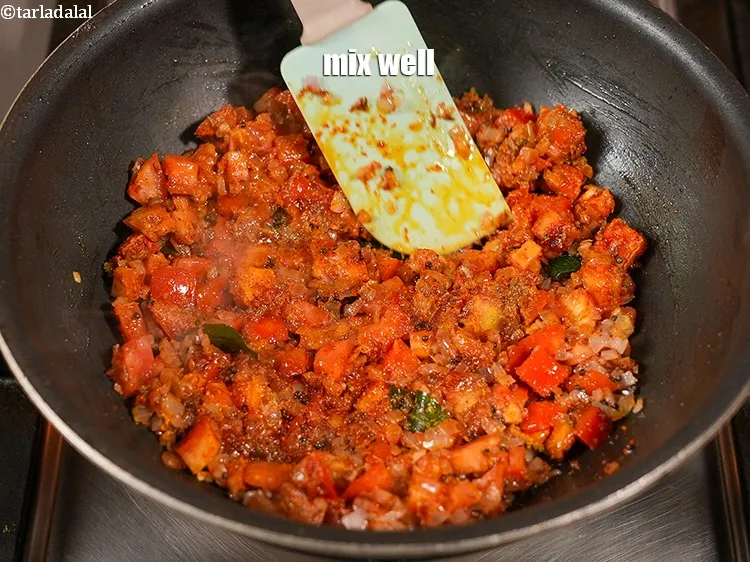 स्टेप 18 – अच्छी तरह से मलाएं।