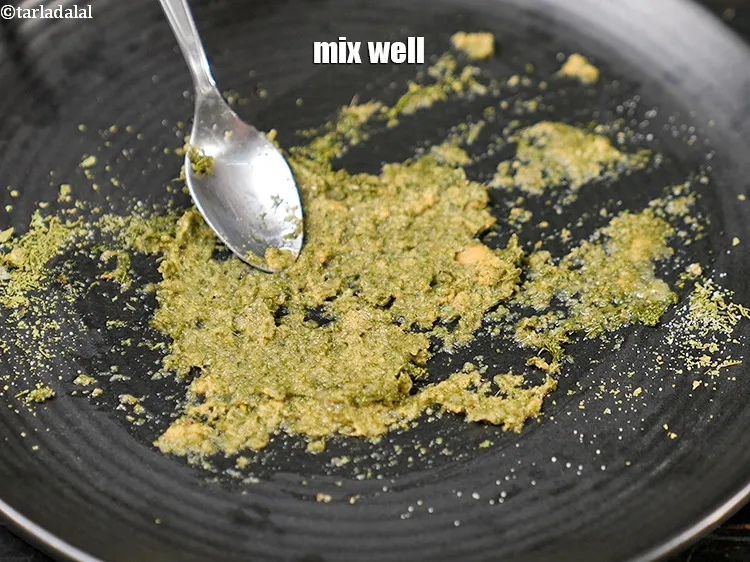 Step 18 – Mix well.