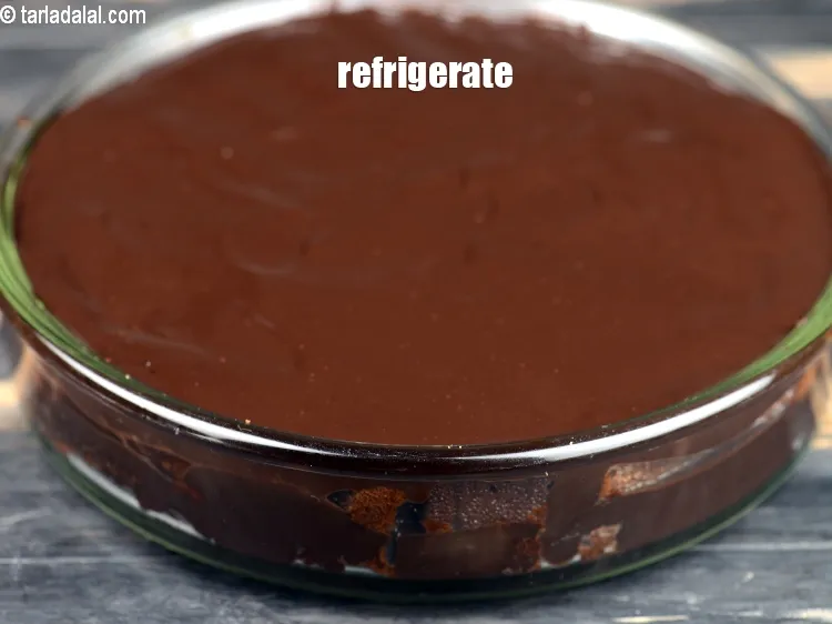 Step 18 – Refrigerate it for about 3 to 4 hours until it is perfectly set.
