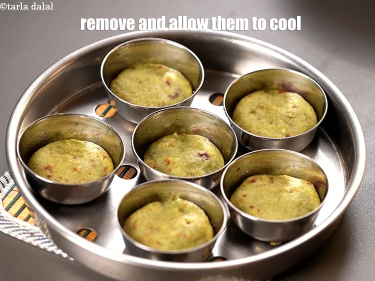 Step 18 – Remove and allow them to cool slightly.