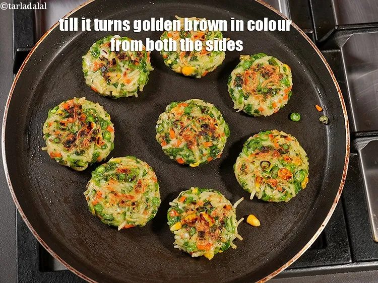 Step 18 – Till it turns golden brown in colour from both the sides.