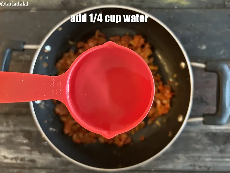 Step 18 – Add&nbsp;<meta charset="UTF-8" />&frac14; cup of water.
