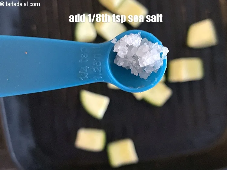 Step 19 – Add 1/8th tsp sea salt.