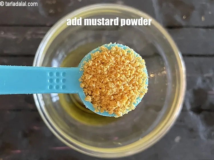 Step 18 – Add&nbsp;<meta charset="UTF-8" />1/2 tsp mustard powder.