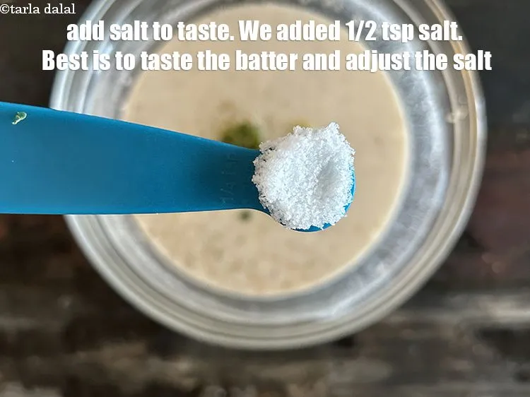 Step 16 – <meta charset="UTF-8" />Add salt to taste. We added 1/2 tsp salt. The best is to …