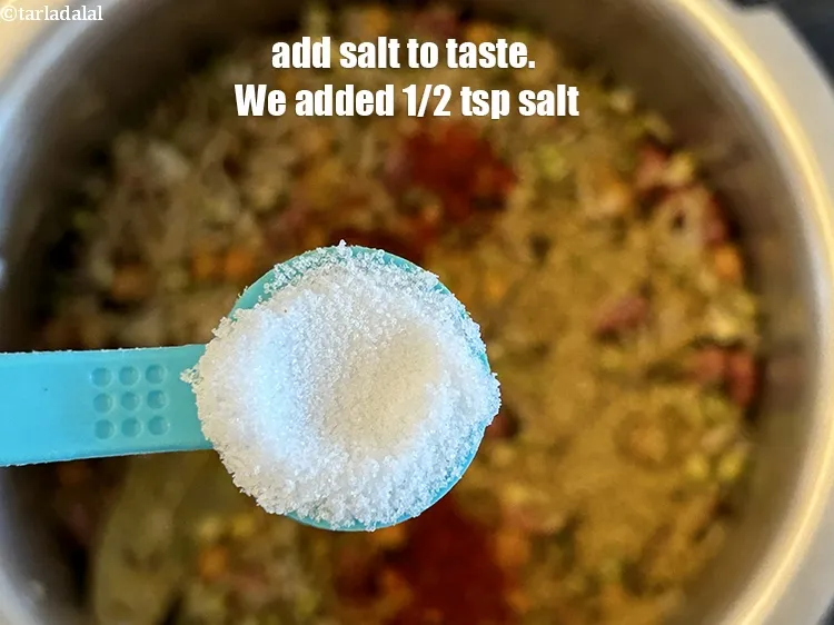 Step 26 – Add salt to taste. We added 1/2&nbsp;tsp salt.