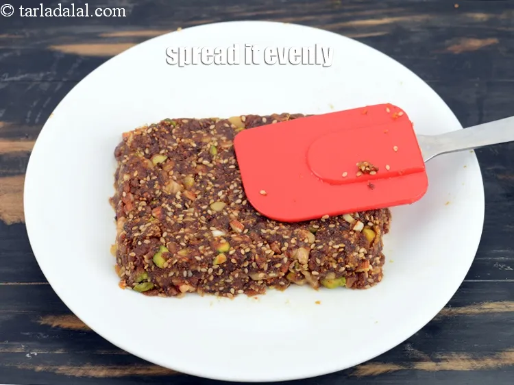 Step 18 – Spread it evenly using a spatula.