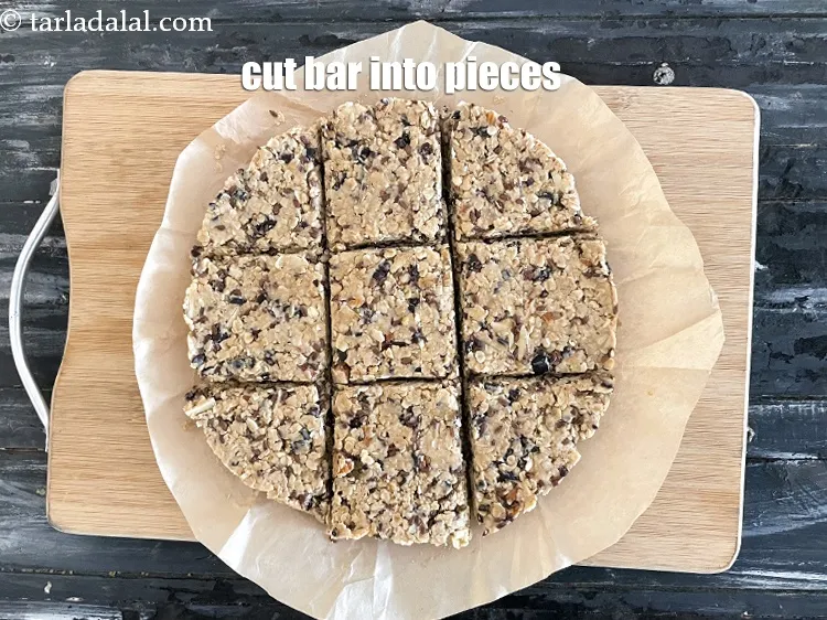 Step 27 – Cut into 6 equal rectangular bars using a sharp knife if using a rectangular tin …