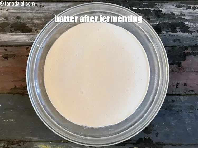 Step 18 – Batter after fermentation.