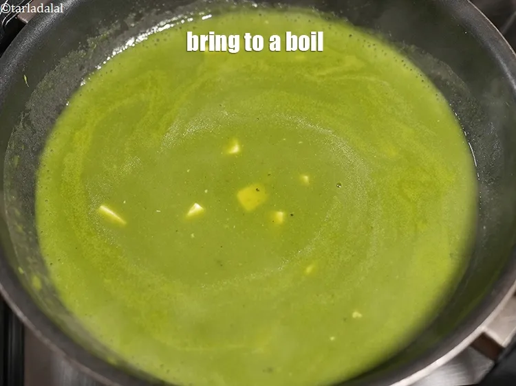 Step 20 – Bring to a boil.