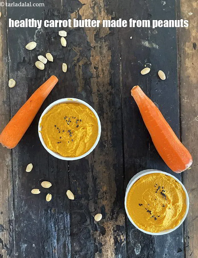 Step 18 – Serve <strong>carrot butter | healthy carrot butter made from peanuts | Indian creamy carrot butter …