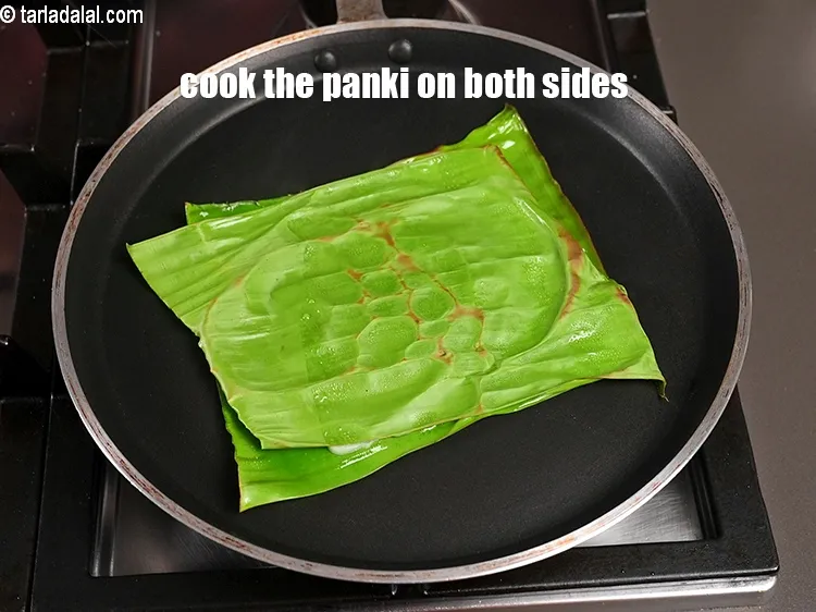 Step 21 – <meta charset="UTF-8" /> Cook the panki on both sides till light brown spots appear on …