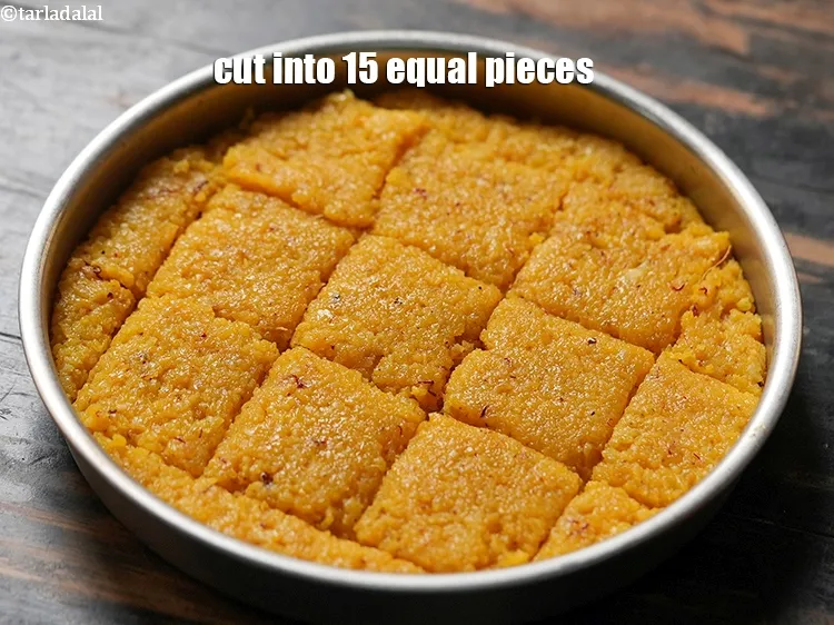 Step 24 – Cut into 15 equal pieces.